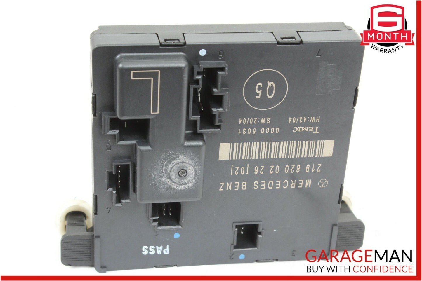 06-11 Mercedes W219 CLS350 CLS500 Rear Left Side Door Controller Module