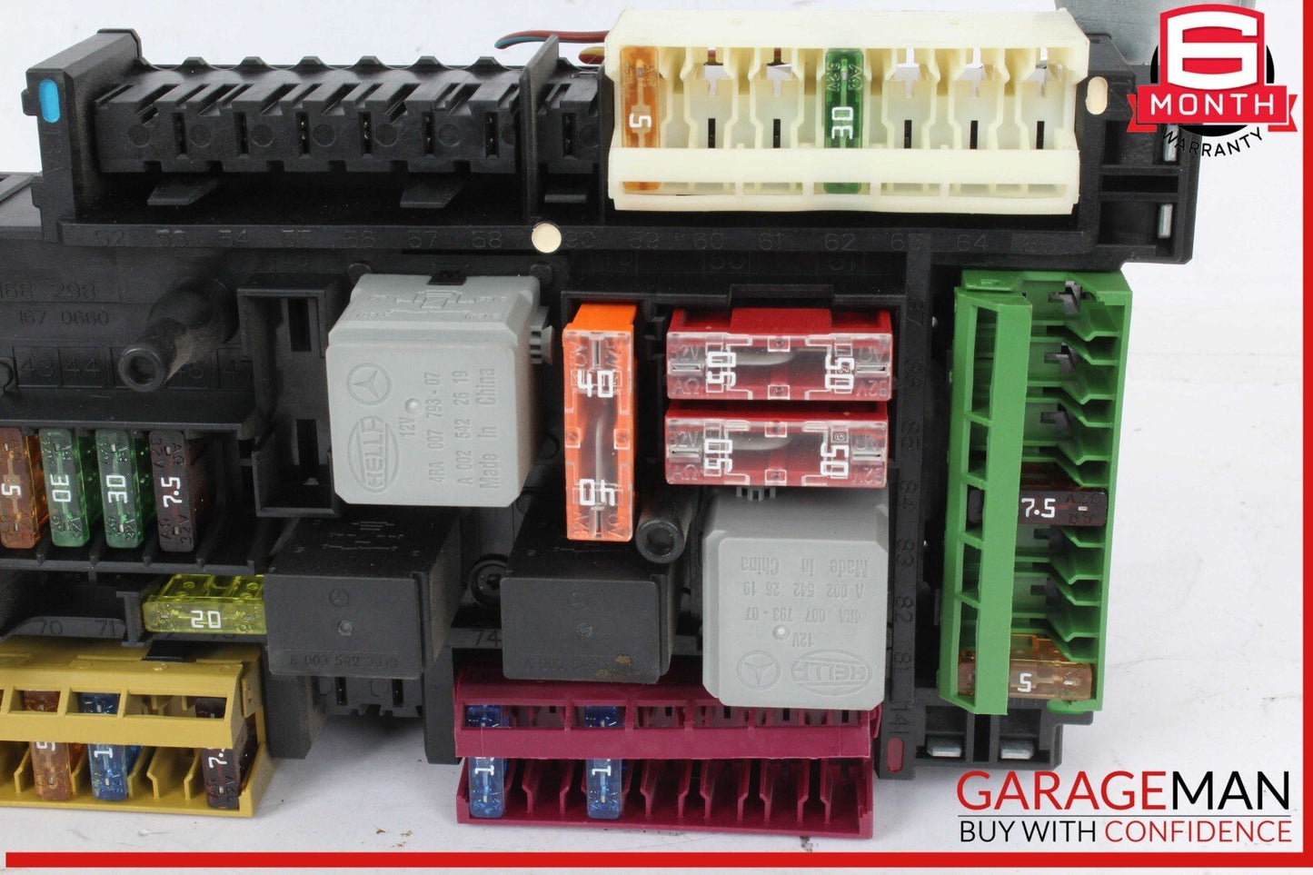 12-14 Mercedes W204 C250 C350 Rear Fuse Relay Box Module 2049060105 OEM