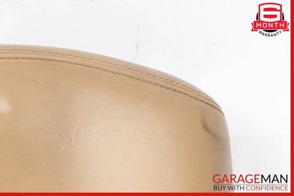 03-10 Porsche Cayenne 955 957 Front Left Side Seat Headrest Head Rest Beige