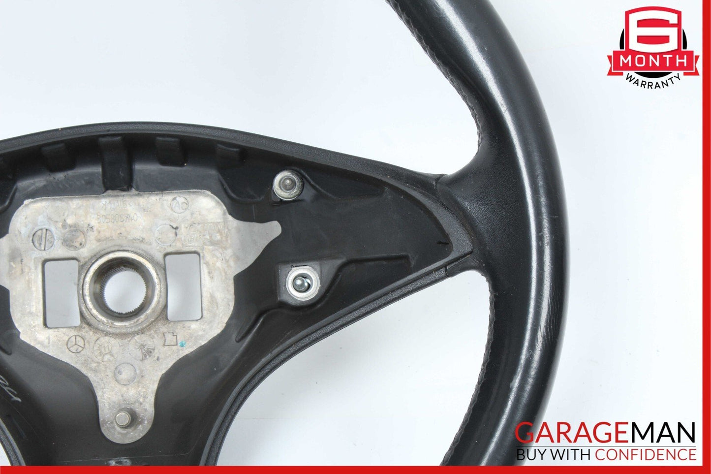 08-12 Mercedes X204 GLK350 3 Spoke Driving Steering Wheel Black 2044603203 OEM