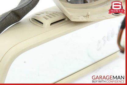 08-14 Mercedes W204 C300 Top Upper Rear View Mirror Assembly Beige