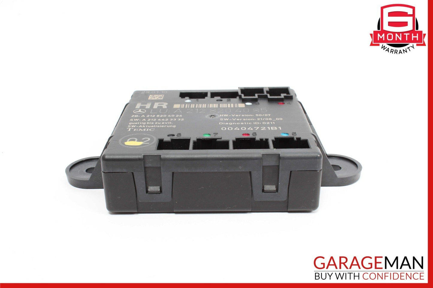 08-15 Mercedes W204 C300 C350 Rear Right Side Door Control Module 2128204085 OEM