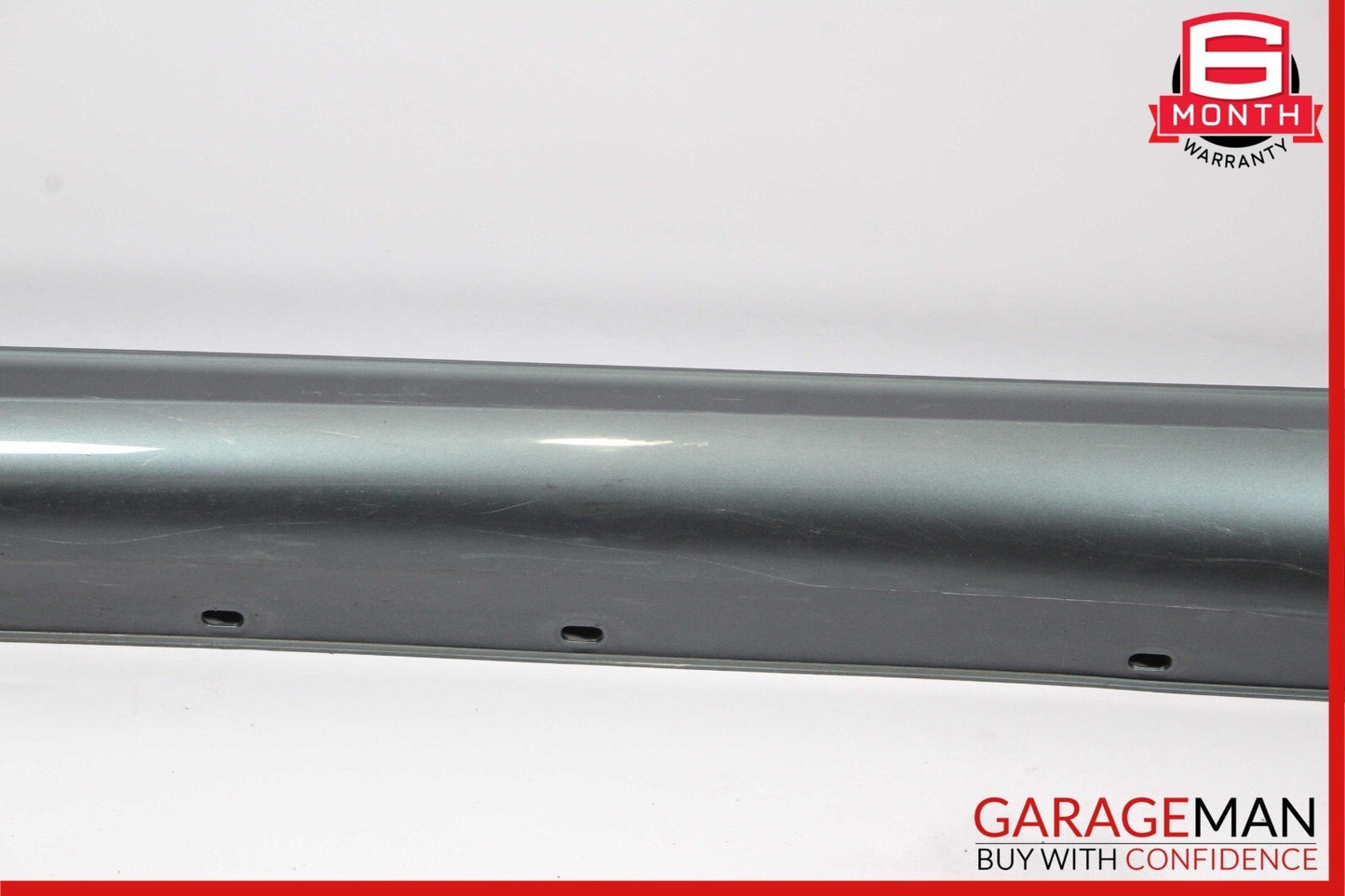 08-14 Mercedes W204 C250 AMG Sport Sedan Left Side Skirt Rocker Panel Flintgray