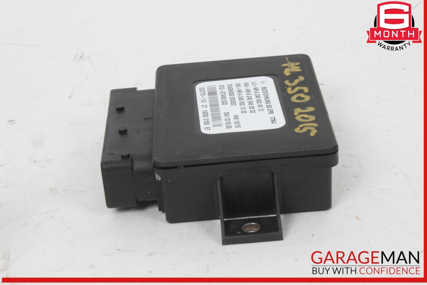 12-20 Mercedes W166 ML350 4MATIC Hand Parking Brake Control Module Unit OEM