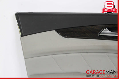 12-14 Mercedes W218 CLS550 Front Left Driver Side Interior Door Panel OEM