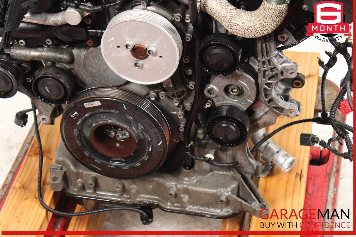 11-18 Porsche Cayenne 958 3.0L Engine Motor Block Assembly AWD OEM 174k