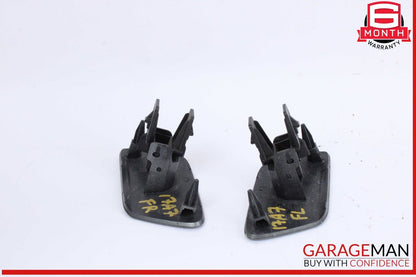 16-18 Audi A7 S7 Front Left and Right Side Head Light Washer Cover Silver OEM