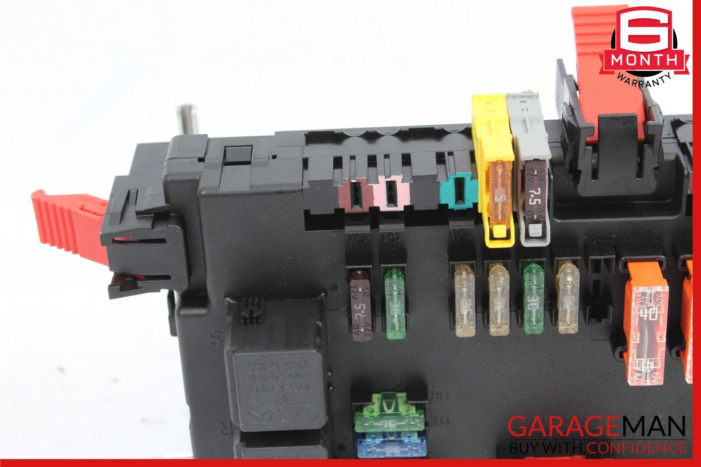 07-09 Mercedes W221 S550 S63 AMG CL550 Rear Trunk Fuse Box Module 2215408301 OEM