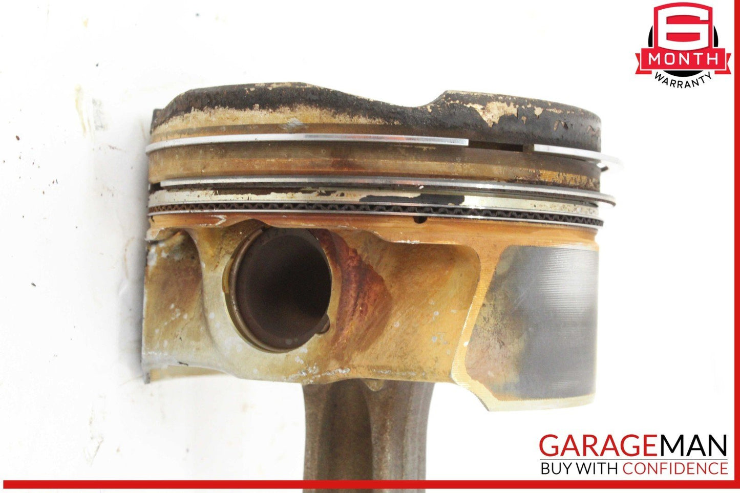 14-18 BMW X5 F15 X6 Engine Motor Piston w/ Connecting Rod 7846593 OEM