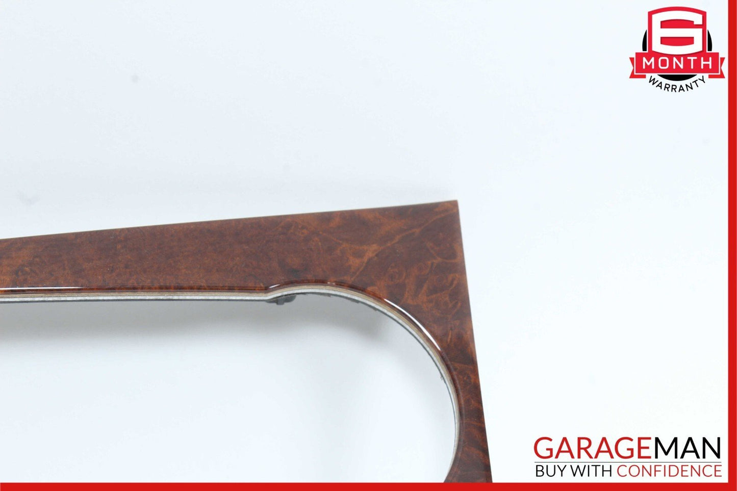 08-14 Mercedes W204 C300 C350 AC A/C Climate Control Switch Trim Bezel Wood OEM