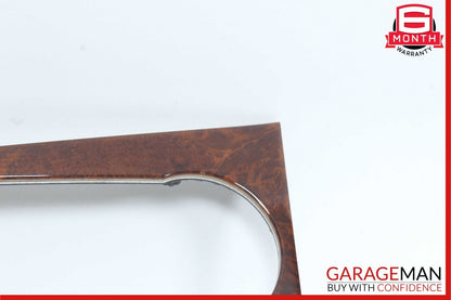08-14 Mercedes W204 C300 C350 AC A/C Climate Control Switch Trim Bezel Wood OEM