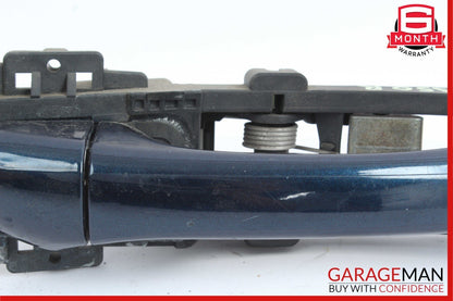 05-11 Mercedes R171 SLK350 Front Right Passenger Exterior Door Handle Blue OEM