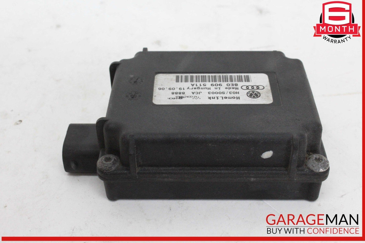 07-09 Audi Q7 HomeLink Garage Door Opener Control Module Unit 8E0909511A OEM
