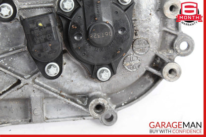 05-13 Mercedes W211 E350 Front Left Side Engine Timing Chain Cover Plate OEM