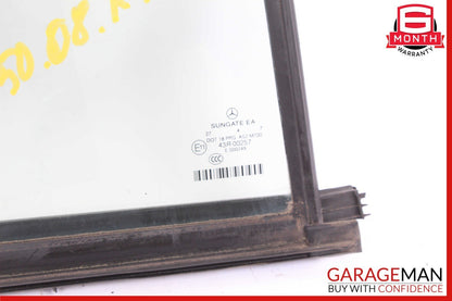 07-13 Mercedes W221 S550 S400 Rear Right Side Quarter Door Window Auto Glass OEM