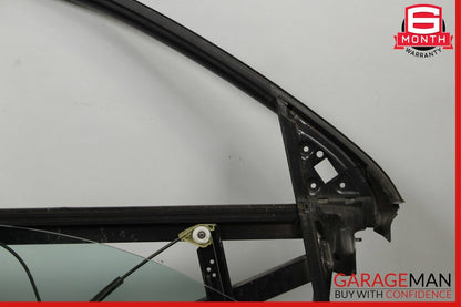 03-06 Porsche Cayenne 955 Front Right Door Window Frame Glass Panel Plate Assy