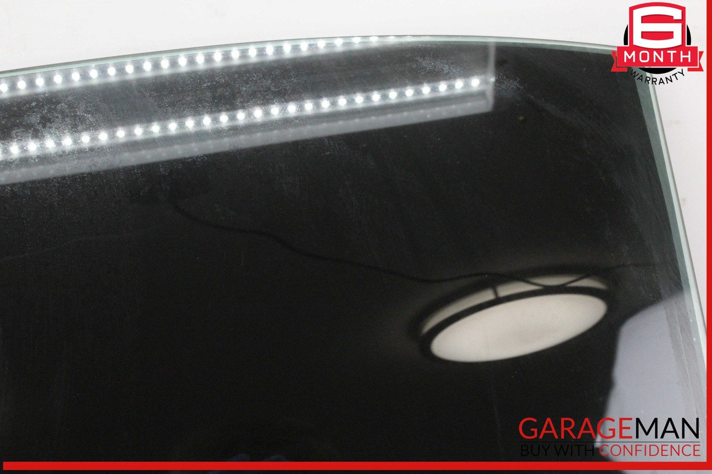 15-21 Mercedes W205 C300 C400 Rear Left Side Door Window Glass OEM