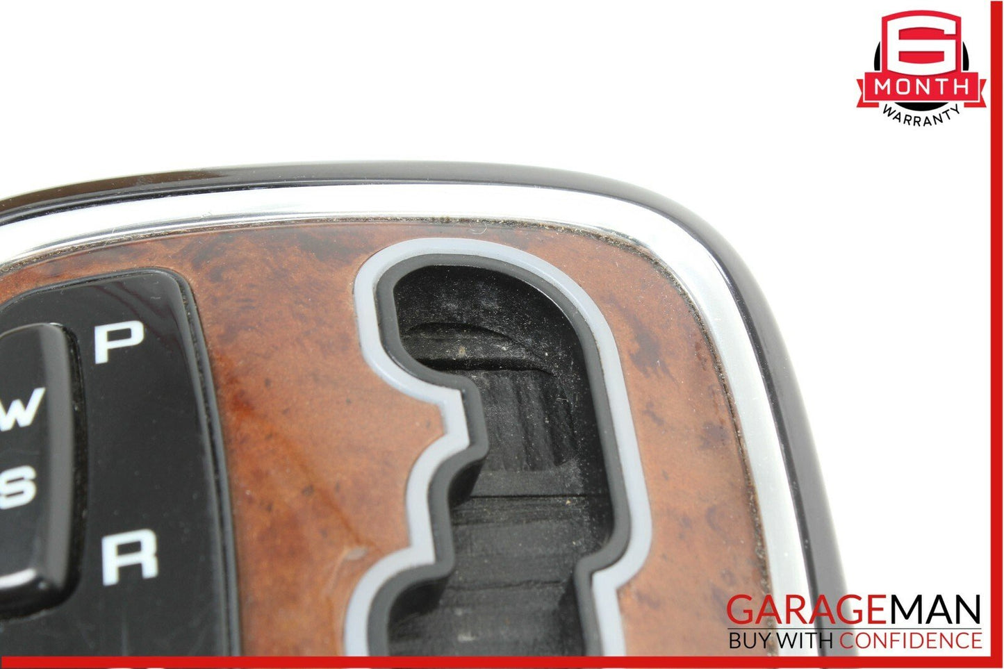 00-06 Mercedes W220 S600 S430 Gear Shifter Bezel Trim Indicator Wood OEM