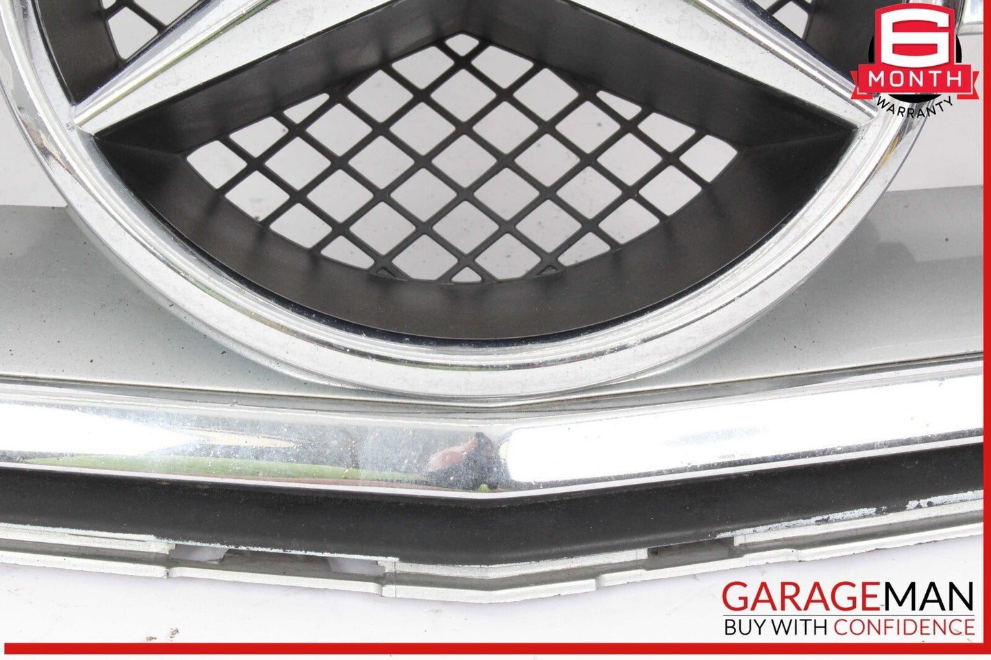 08-14 Mercedes W204 C300 4MATIC C250 Radiator Center Grill Cover Mesh Panel OEM