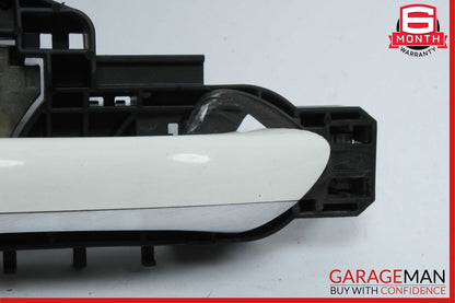 06-13 Mercedes X164 GL450 4MATIC Exterior Door Handle Rear Left Side White OEM