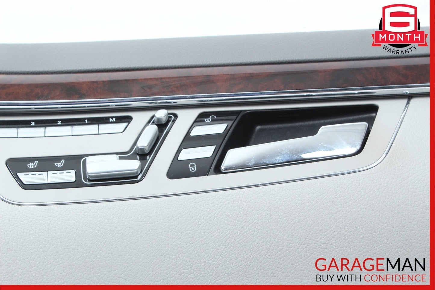 10-13 Mercedes W221 S500 Front Right Interior Door Panel Trim Cover Assembly OEM