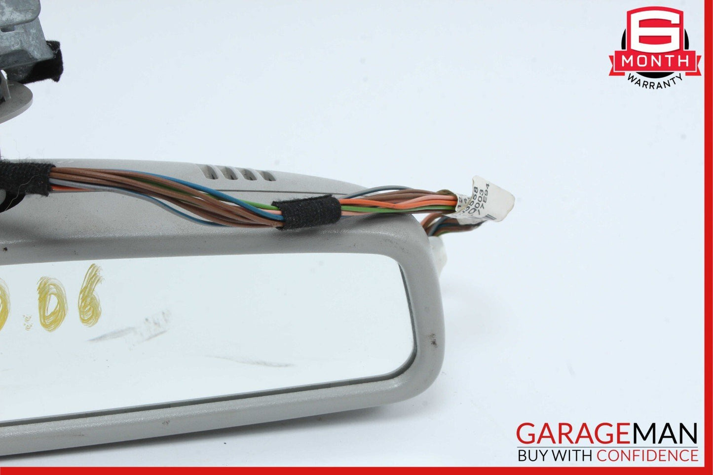 06-12 Mercedes W164 ML350 R320 Interior Front Top Upper Rear View Mirror Gray
