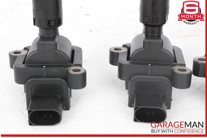 12-15 Mercedes W204 C250 Engine Ignition Coil Spark Plug 0001502580 Set of 4 OEM