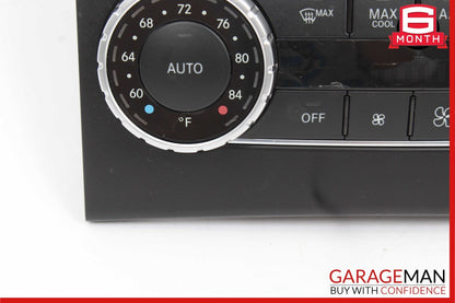 12-14 Mercedes W204 C300 AC A/C Climate Temperature Heater Switch Control Panel