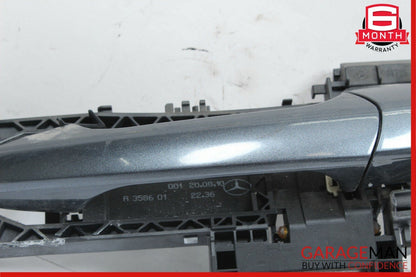 08-11 Mercedes W204 C300 Rear Left Side Exterior Door Handle Assembly Gray