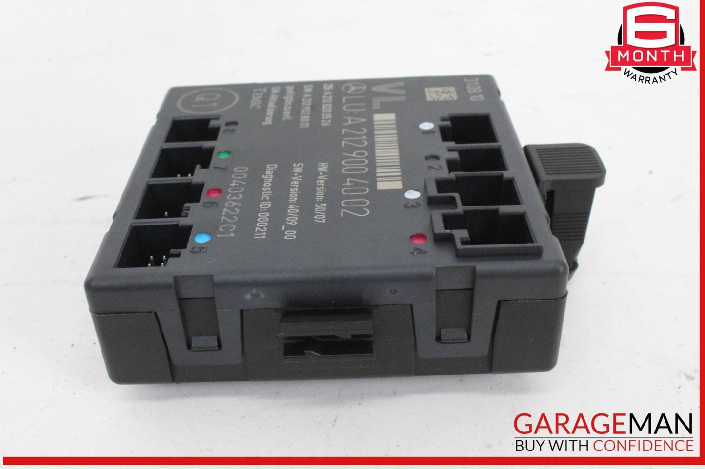 08-14 Mercedes W204 C300 Front Left Driver Side Door Control Module Unit OEM