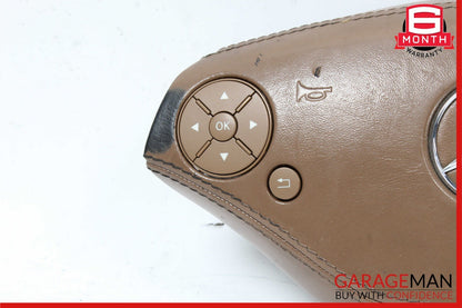 10-14 Mercedes W216 CL550 S550 Steering Wheel Airbag Air Bag Assembly Brown