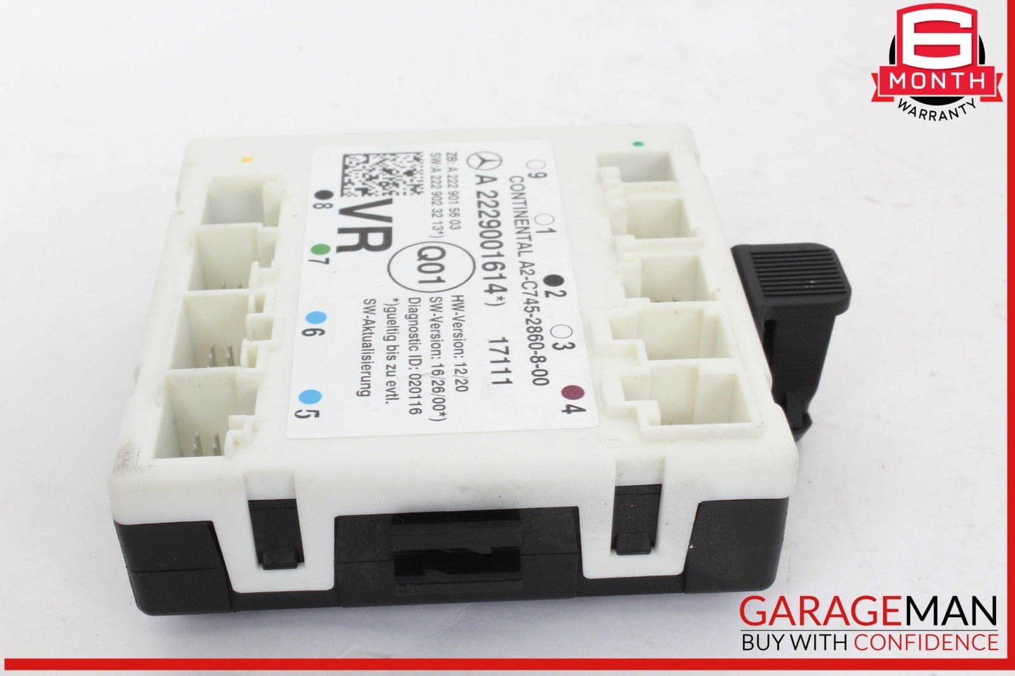 15-18 Mercedes W205 C300 Front Right Passenger Side Door Control Module Unit OEM