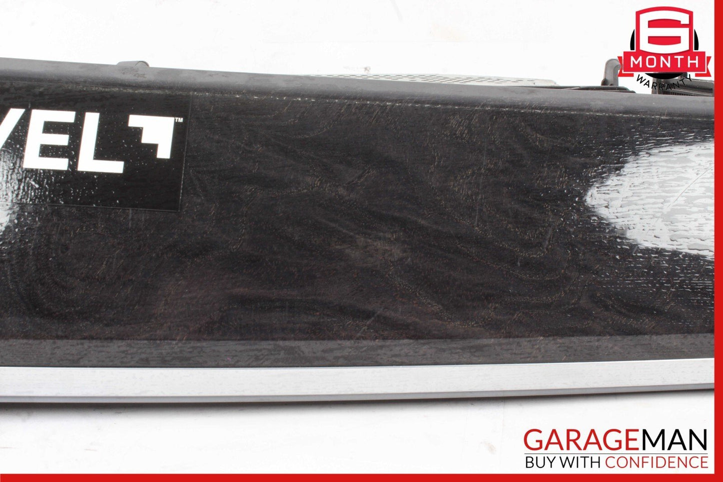 09-15 BMW 750i 750Li Dash DVD Changer Housing Panel Wood Trim Cover OEM