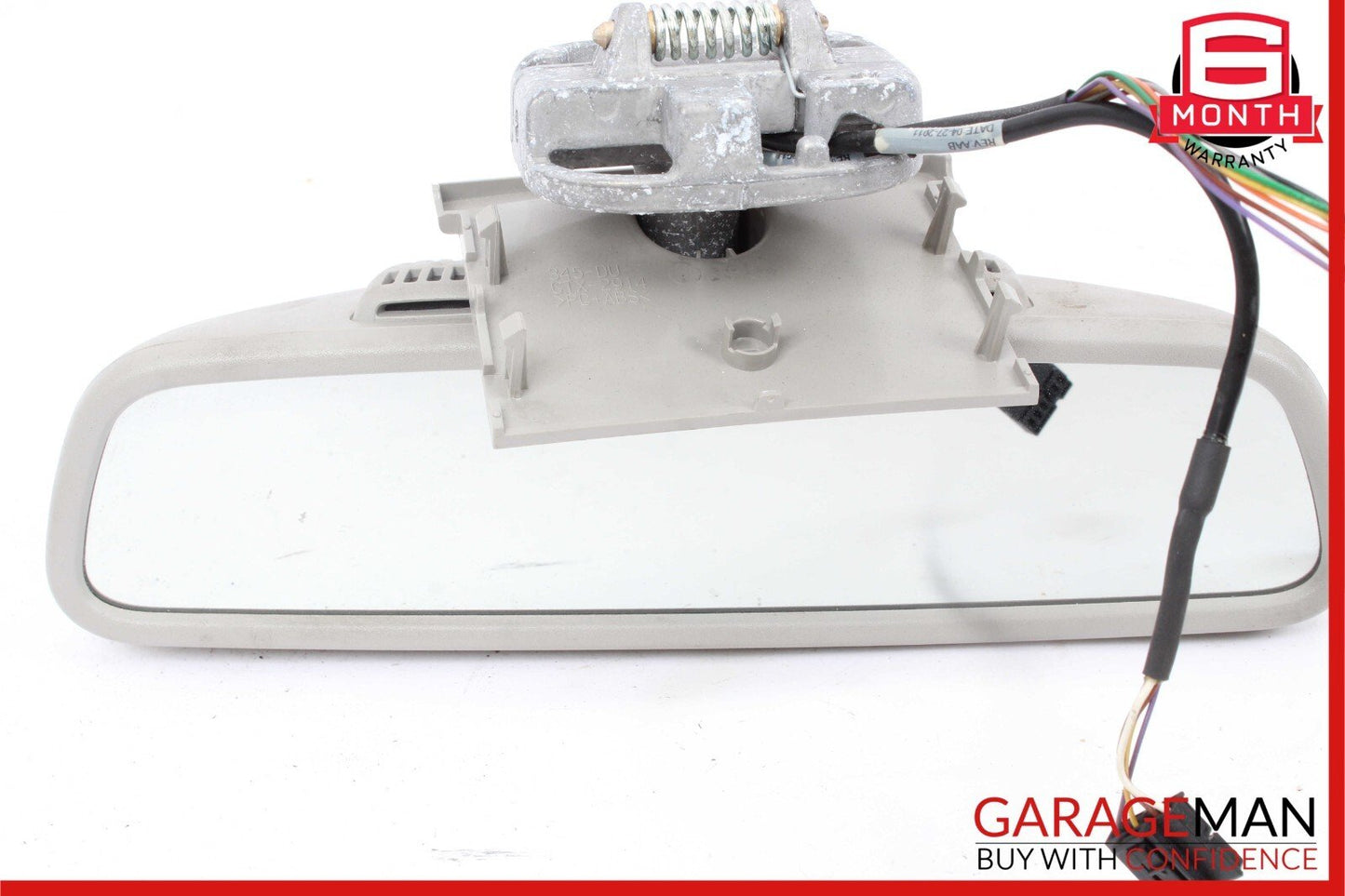 10-13 Mercedes W221 S550 Interior Top Upper Rear View Mirror Assembly Gray OEM