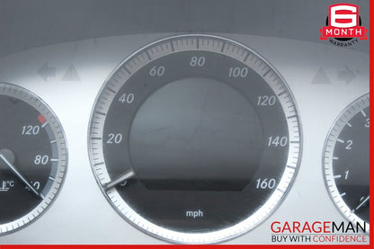 09-12 Mercedes X204 GLK350 Instrument Speedometer Cluster 2049003302 OEM
