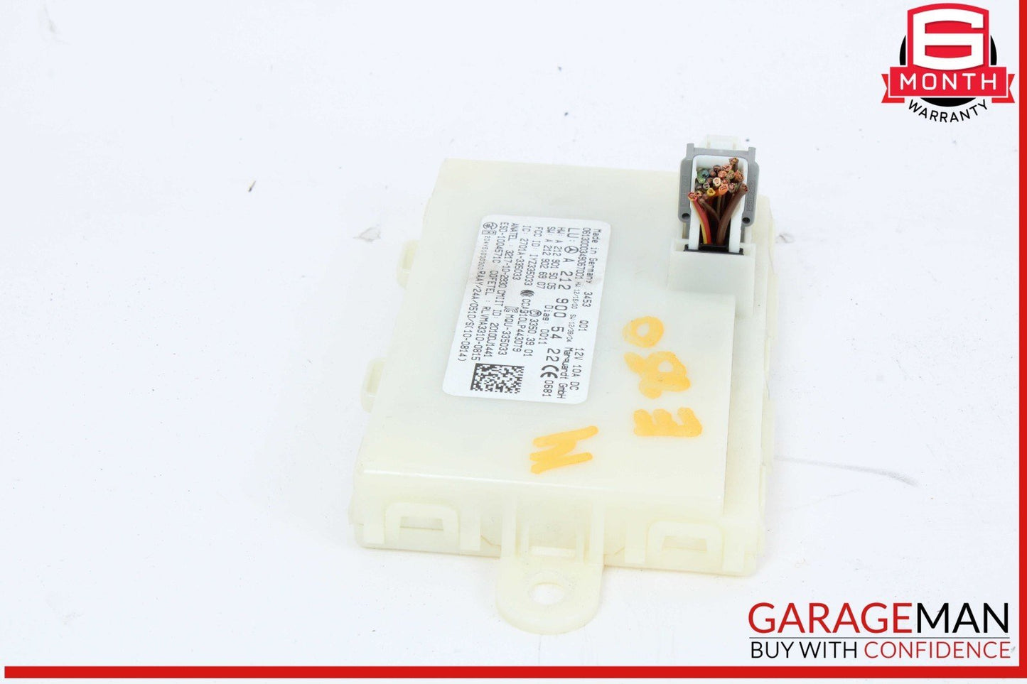 13-20 Mercedes W212 E250 E350 SL550 ML400 Keyless Go Entry Control Module OEM