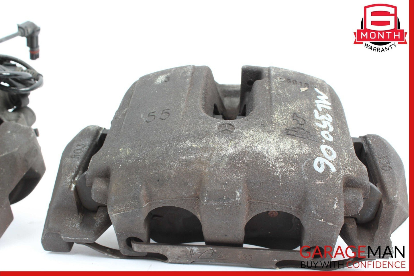 06-13 Mercedes W164 ML350 R350 Front Right & Left Brake Caliper Calipers Set OEM
