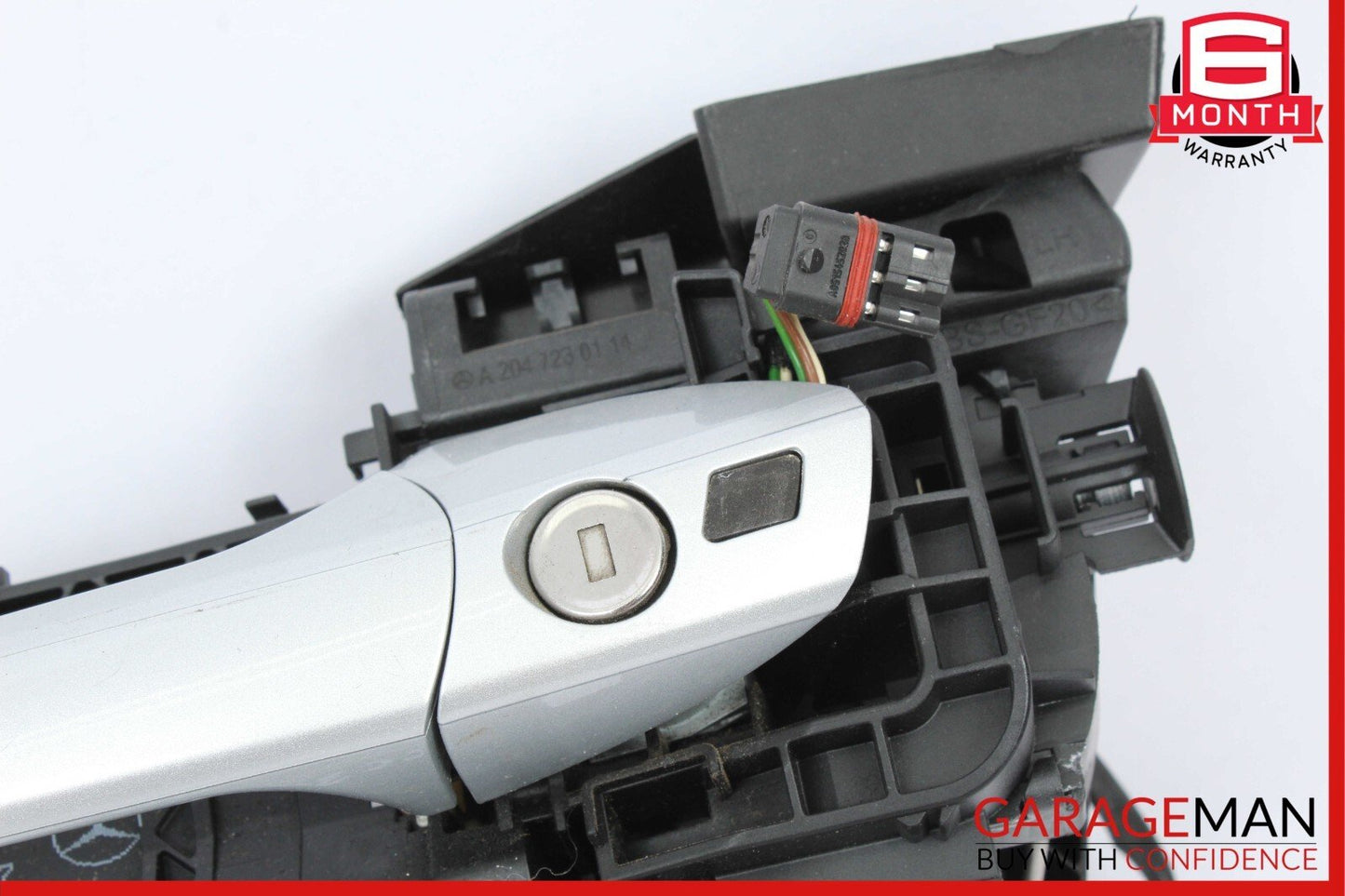 12-14 Mercedes W204 C280 Front Left Exterior Door Handle w/ Door Lock Latch OEM
