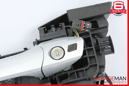 12-14 Mercedes W204 C280 Front Left Exterior Door Handle w/ Door Lock Latch OEM
