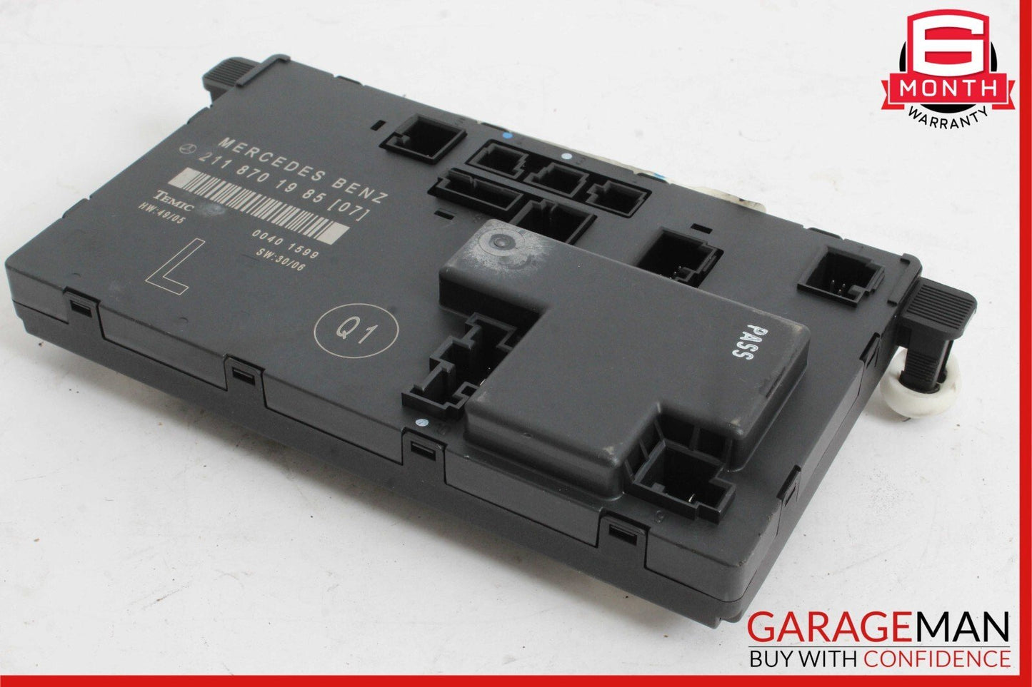 03-09 Mercedes W211 E350 E63 AMG Front Left Driver Side Door Control Module OEM
