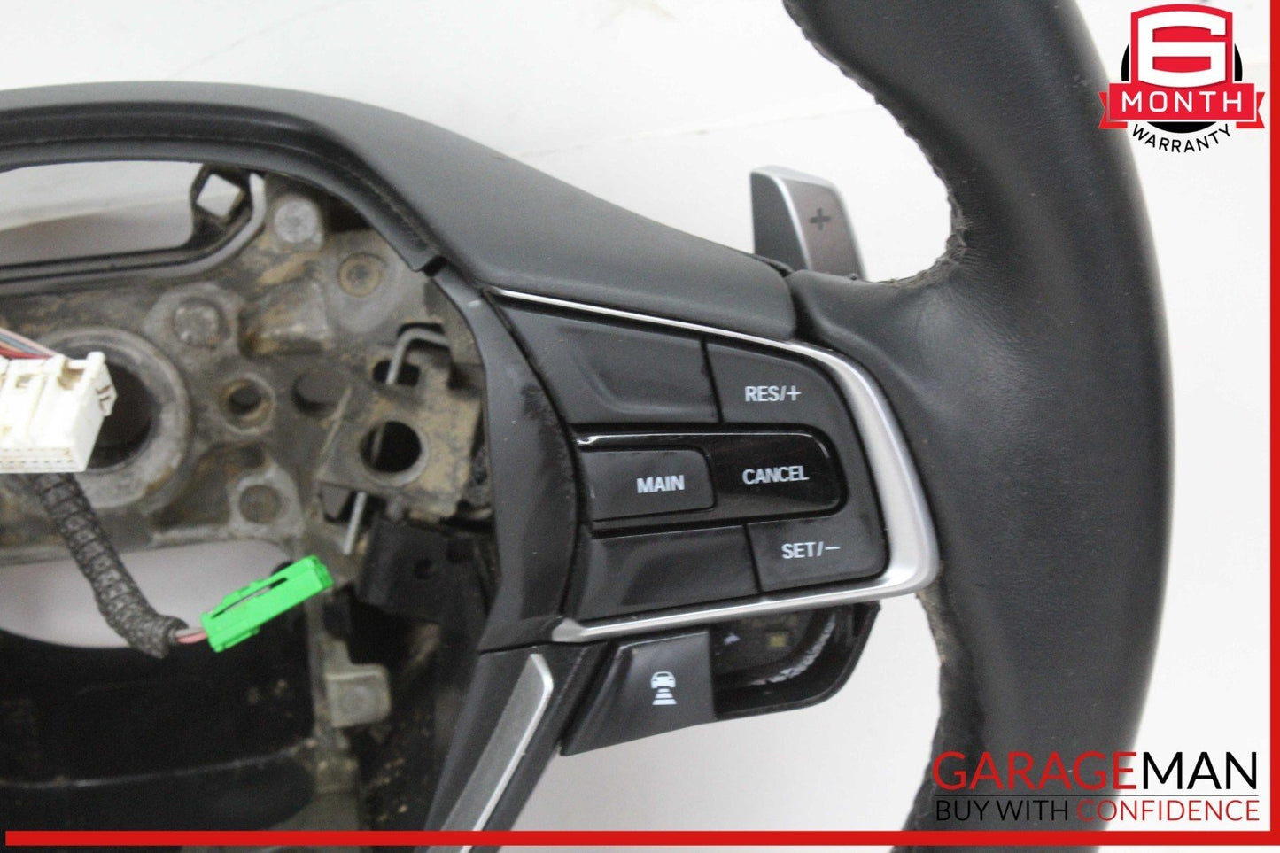 18-22 Honda Accord Sport Steering Wheel w/ Paddle Shifters Black OEM