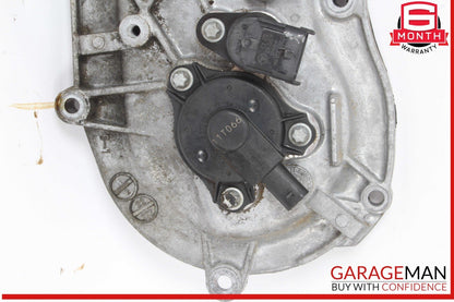 05-13 Mercedes W212 E350 S550 Front Right Engine Timing Chain Cover Plate OEM