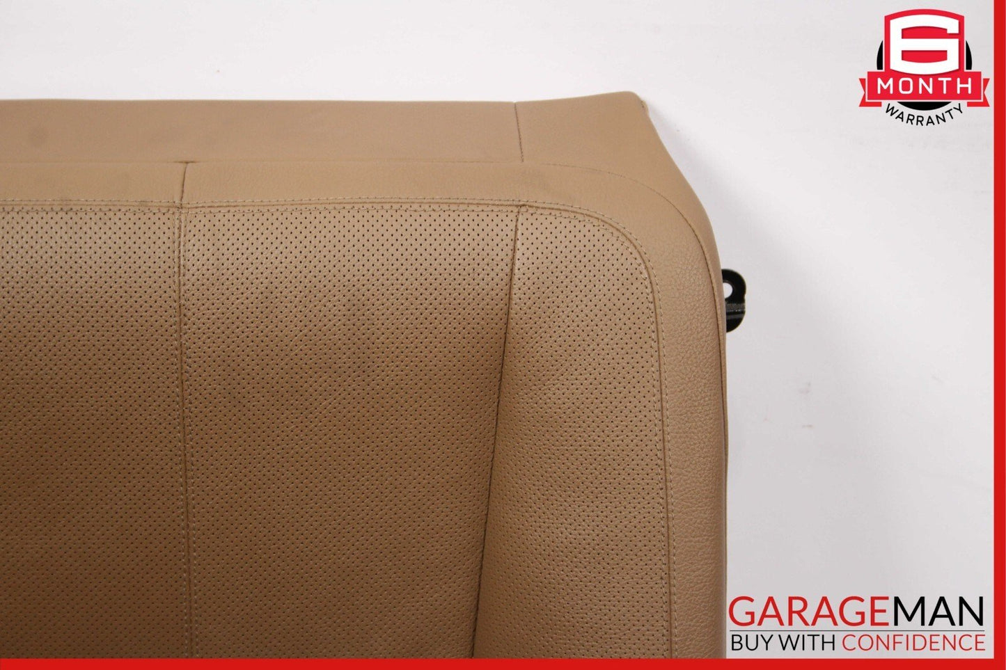 07-09 Mercedes W221 S550 Rear Left Side Top Upper Seat Cushion Cover Brown