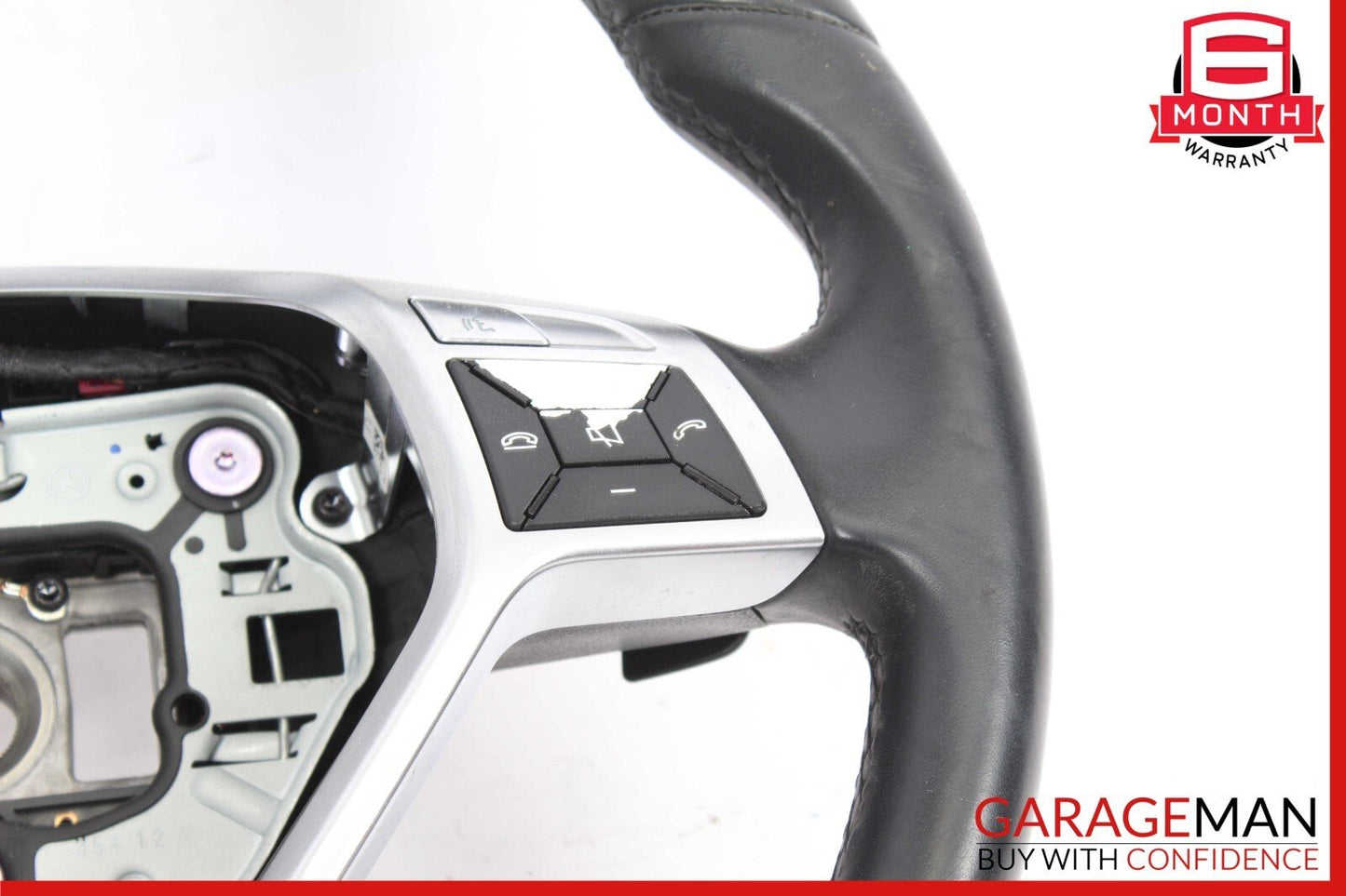 12-16 Mercedes R172 SLK250 SLK300 SLK350 Driving Steering Wheel Black OEM