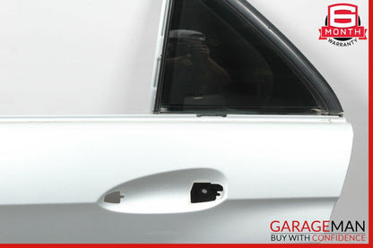 10-16 Mercedes W212 E400 E350 Sedan Rear Left Driver Side Door Shell Silver OEM