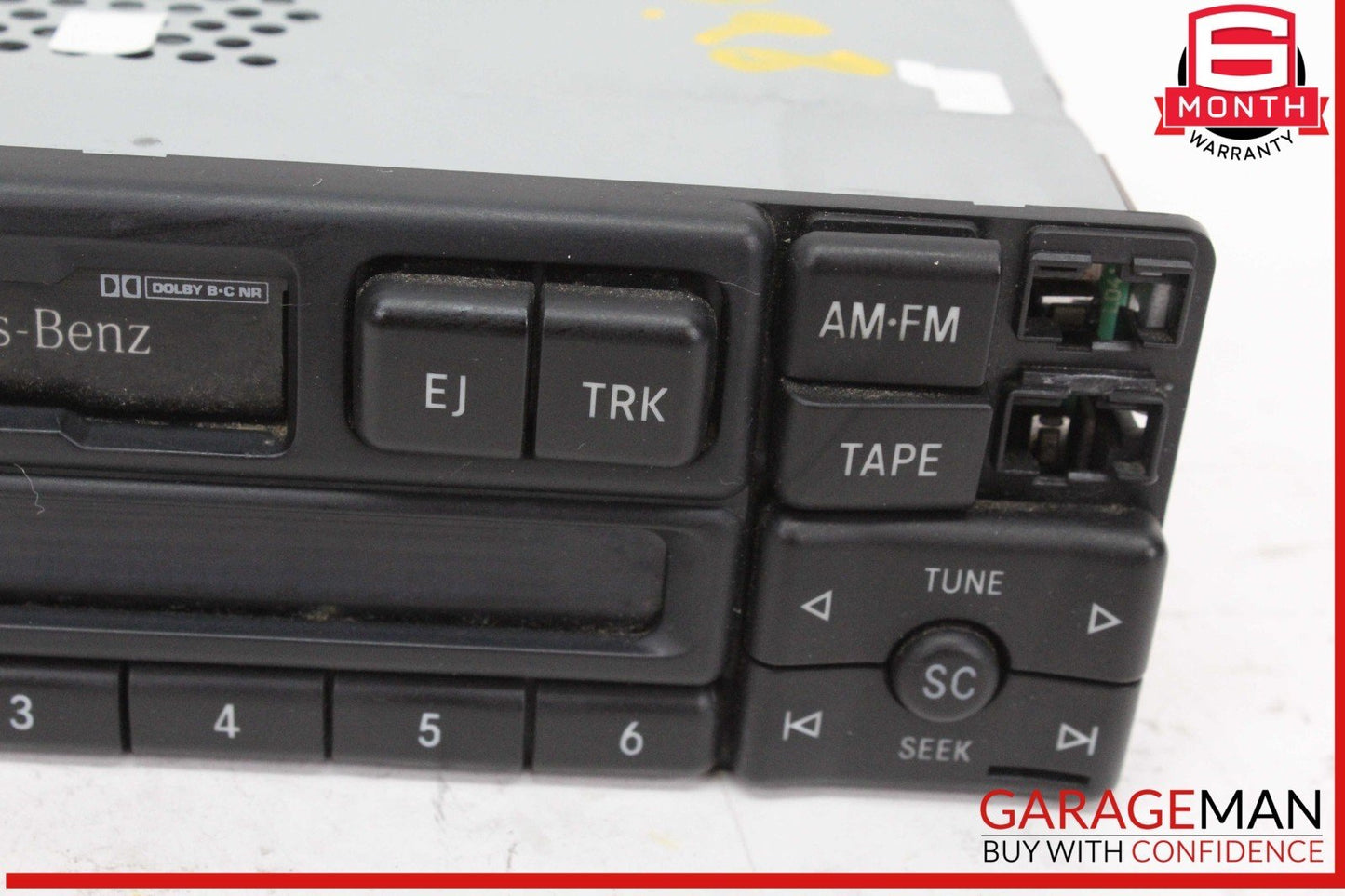 94-99 Mercedes-Benz SL500 R129 AM/FM Becker Radio Cassette Player 0038206086
