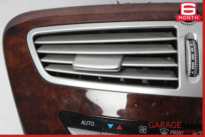 07-14 Mercedes W216 CL550 Center Console Comand Unit Radio Bezel Trim Assembly