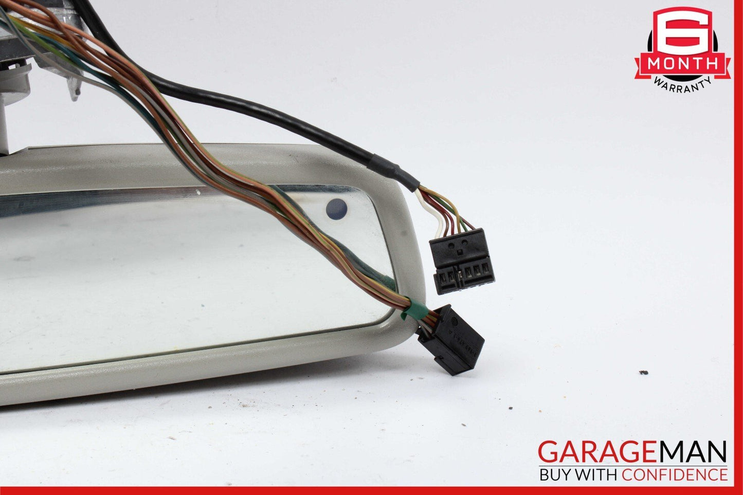 07-09 Mercedes W221 S550 Top Upper Rear View Inside Dim Mirror Gray OEM