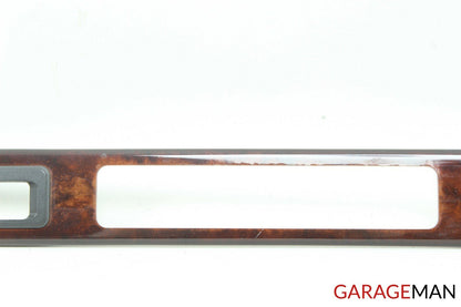 94-99 Mercedes W140 S420 S500 Center Dash A/C AC Heater Trim Bezel Panel Wood