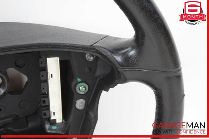 06-09 Mercedes W211 E550 CLS550 Front Left Side 4 Spoke Steering Wheel Black OEM